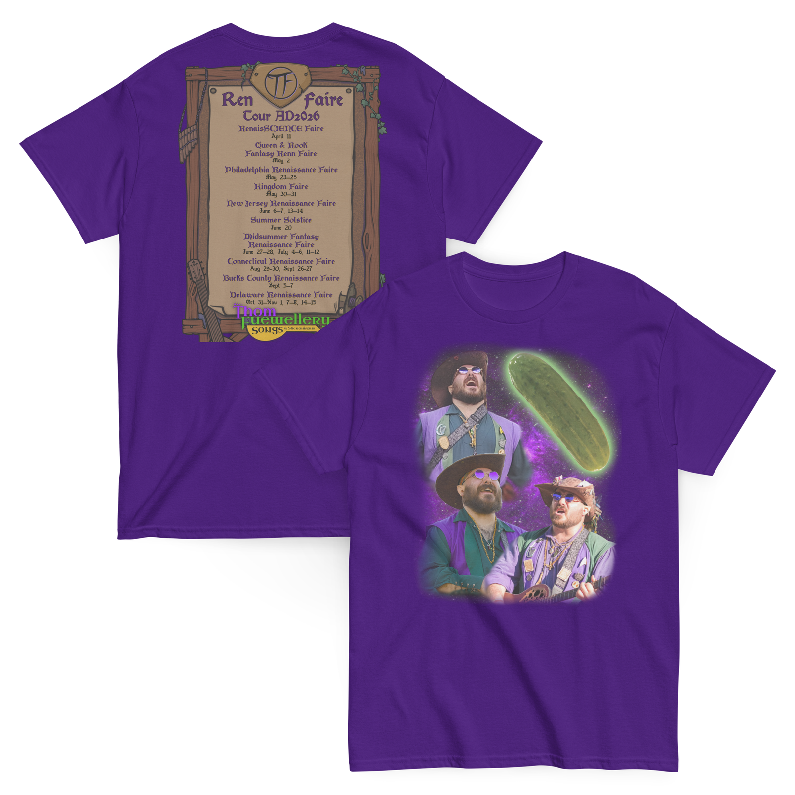 [LIMITED EDITION] Thom Fuewellery Tour 2026 T-Shirt - Image 1
